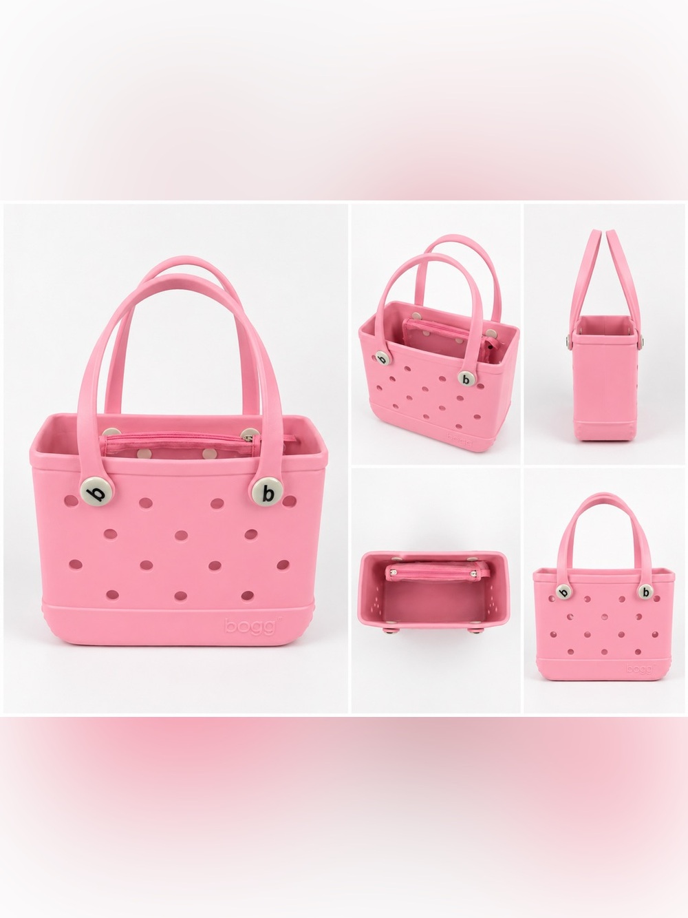 Bogg Pink Classic Tote Bag